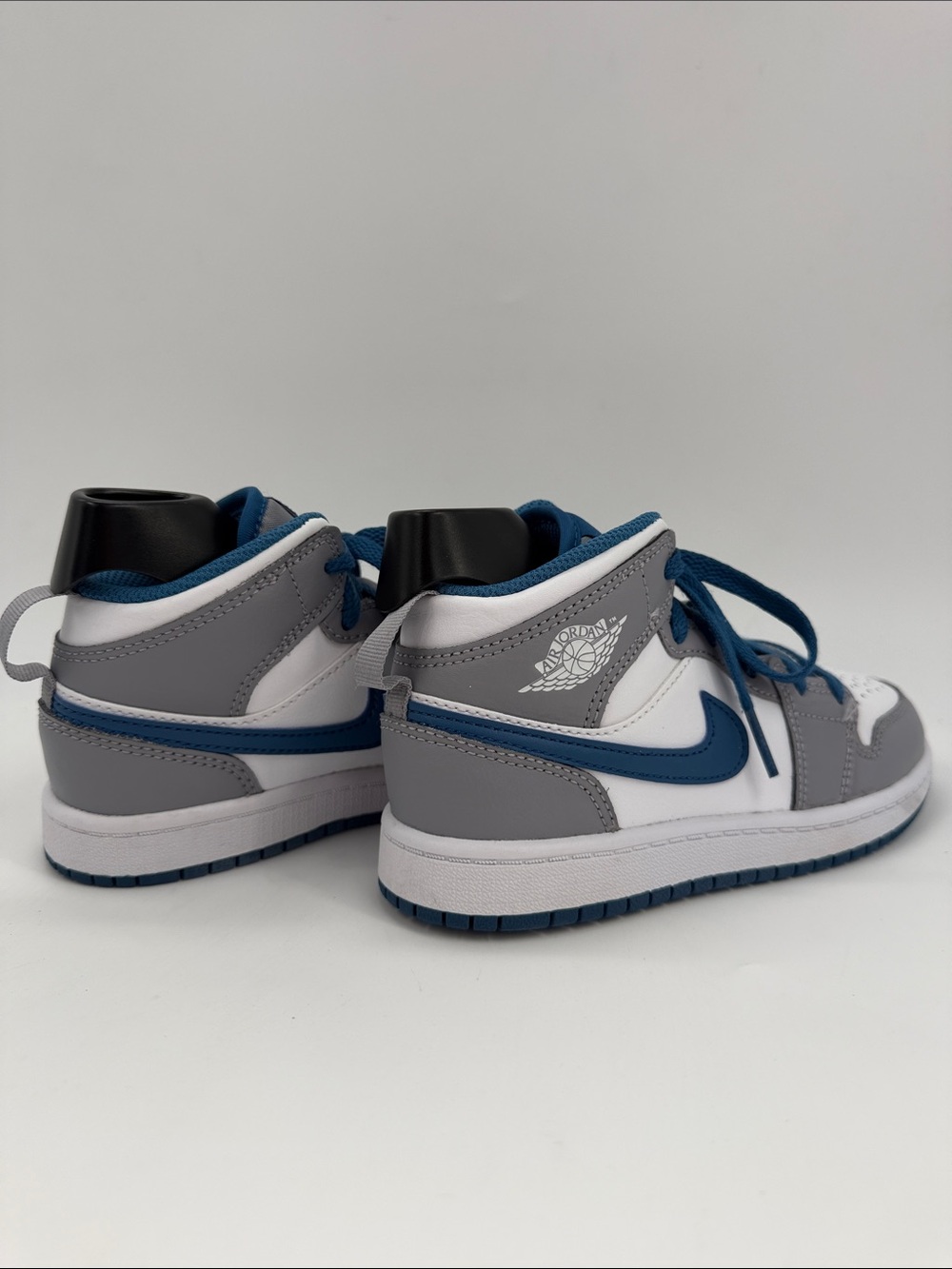 Air Jordan 1 Mid PS "Cement True Blue" (Style Code: DQ8424-014) Size 13.5 C - Picture 12 of 16